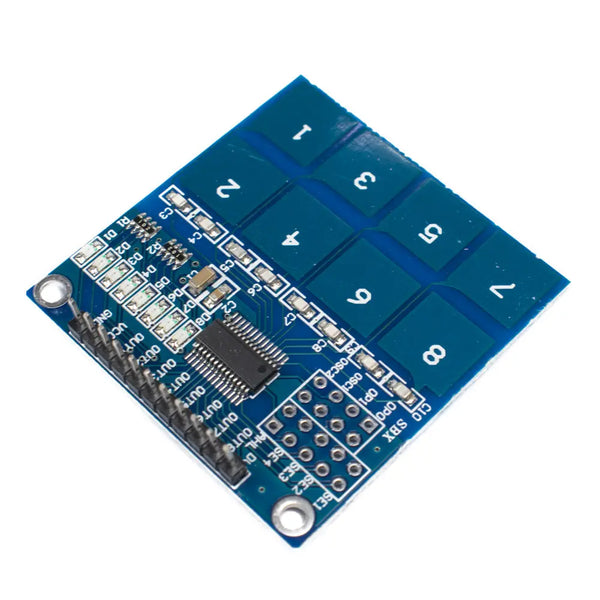 TTP226 - 8 Channel Capacitive Touch Sensor Module Miragegrove