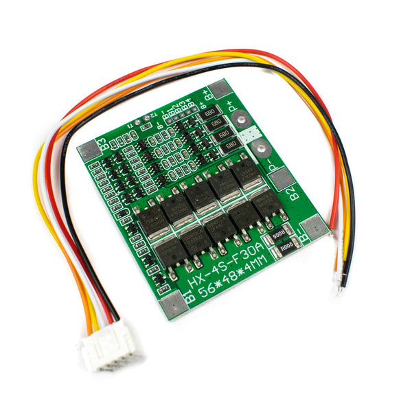 4S 30A 16.8V BMS for Lithium-Ion Battery with Balance Charging