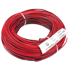 20 AWG Multi Strand 2 Wire Ribbon Cable 90 Meter (Red & Black) 18/0.18mm - MirageGrove