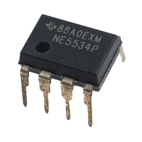 Texas Instruments NE5534 DIP-8 Low-Noise Operational Amplifier IC Miragegrove