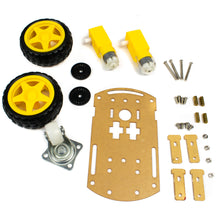 Small Three Wheel DIY Smart Robot Car Chassis Kit