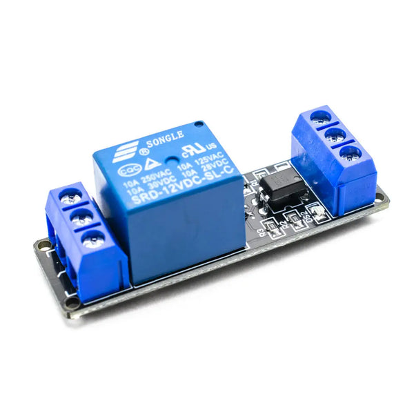 12V 10A Single Channel Relay Module with Optocoupler Miragegrove