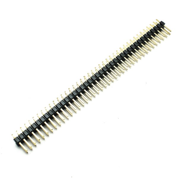 2.54mm 2x40 Pin Male Double Row Header Strip Brass