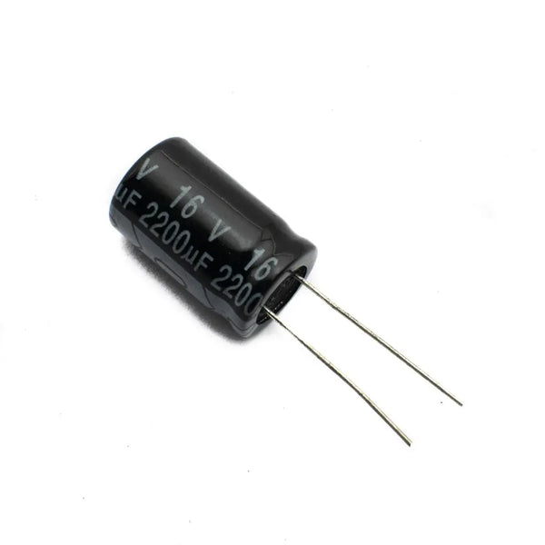 2200ÂµF 16V Electrolytic Capacitor Miragegrove