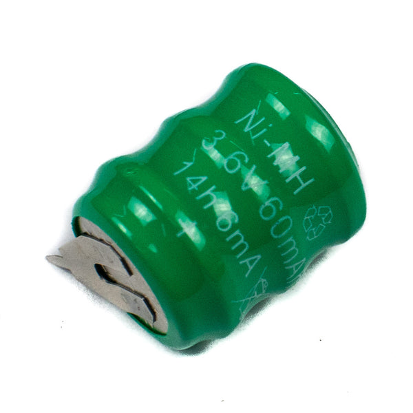 3.6V 60mAh Ni-Mh Rechargeable Battery