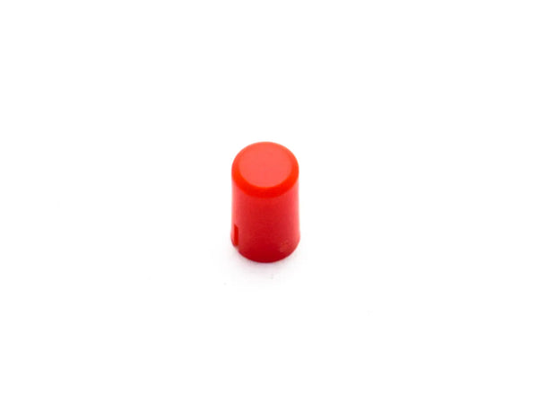 Red Cylindrical Cap for 10xx Tactile Push Button Miragegrove