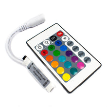 5V-24V RGB LED Strip Controller with 24 keys Remote - MirageGrove