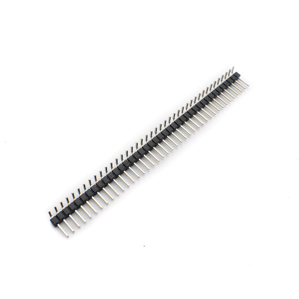 2.54mm 1x40 Pin 90 Degree Male Single Row Header Strip