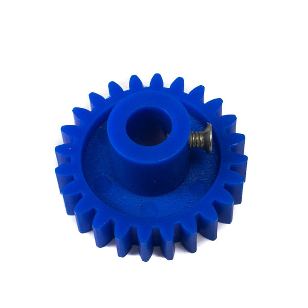 Set of 4 Plastic Spur Gear (Blue)