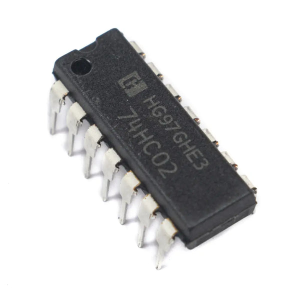 74HC02 Quad 2 Input NOR Gate IC (7402 IC) DIP-14 Package Miragegrove