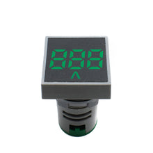 Sweideer AD136-22VMS Square Voltmeter Signal Lamp (Green) - MirageGrove