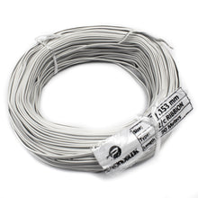 25 AWG Multi Strand 2 Wire Ribbon Cable 90 Meter (Grey & White) 7/0.153mm - MirageGrove