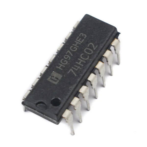 74HC02 Quad 2 Input NOR Gate IC (7402 IC) DIP-14 Package Miragegrove