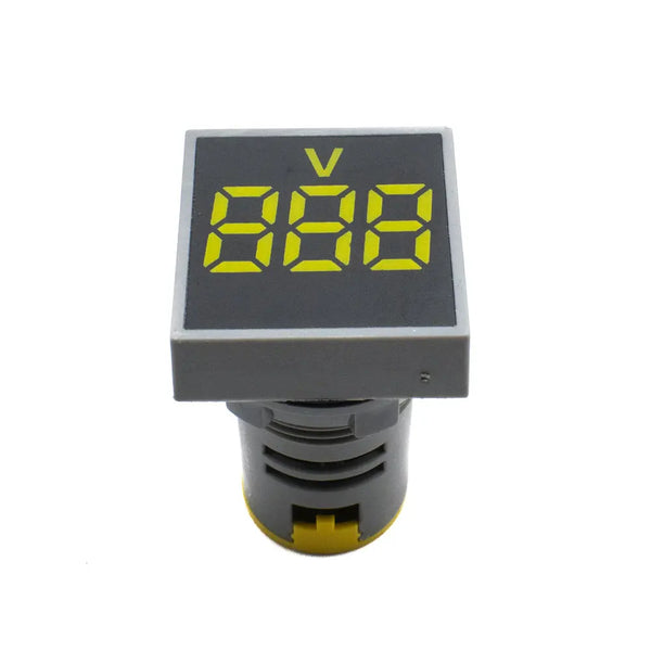 Sweideer AD136-22VMS Square Voltmeter Signal Lamp (Yellow) Miragegrove