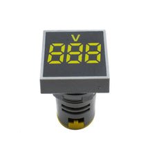 Sweideer AD136-22VMS Square Voltmeter Signal Lamp (Yellow) Miragegrove