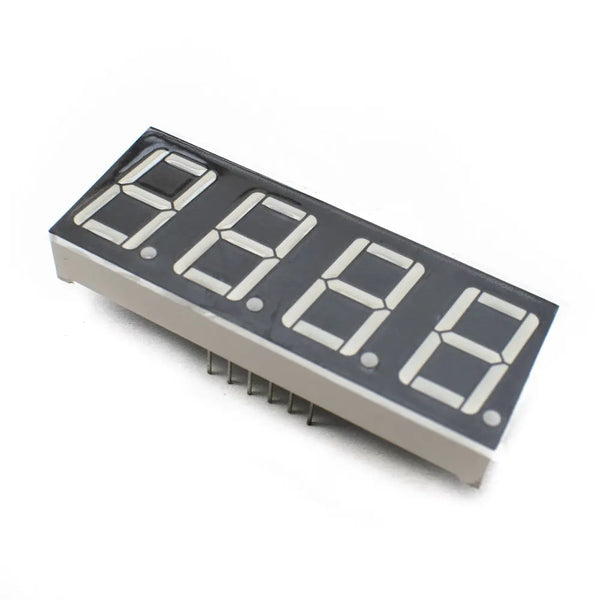 0.56 inch 4 Digit Seven Segment Display - Red (Common Anode) Miragegrove