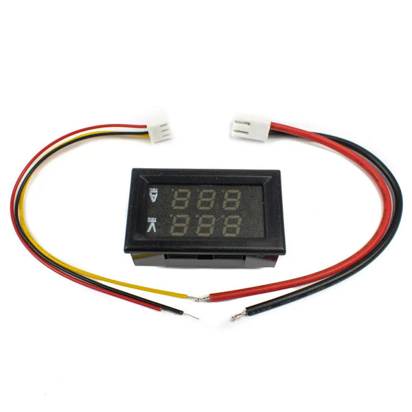 Digital Volt Meter AMP Meter DC 10A 0-100V.