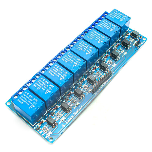 24V 8 Channel Relay Module with Optocoupler