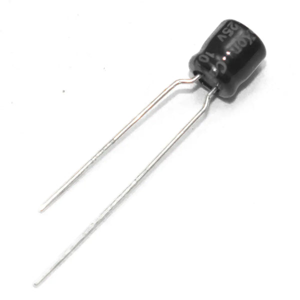 10µF 25V Electrolytic Capacitor Miragegrove