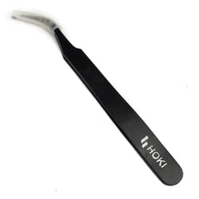 Curved Stainless Steel Tweezer (Black) - MirageGrove