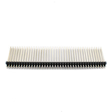 2.54mm 2x40 Pin 25mm Long Male Straight Double Row Brass Header Strip