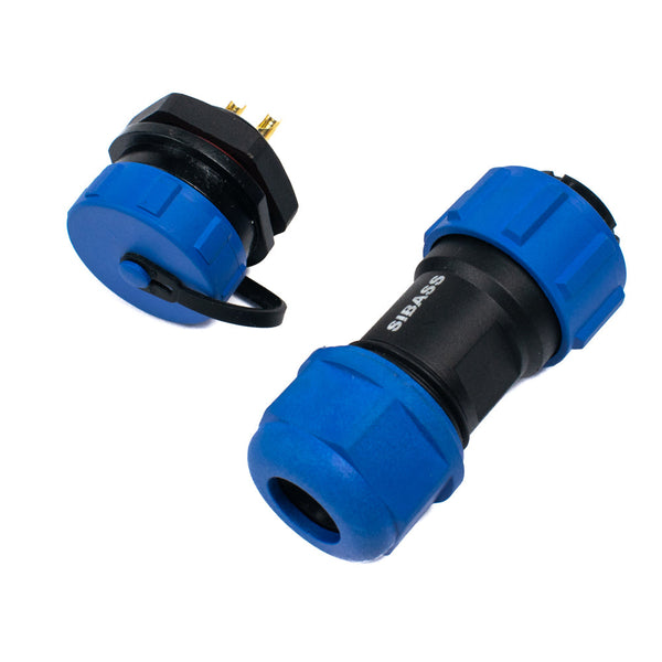 SD16 2 Pin Male-Female Waterproof Power Connector Pair - MirageGrove