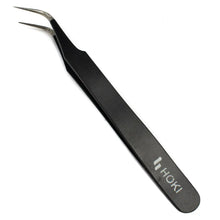 Curved Stainless Steel Tweezer (Black) - MirageGrove