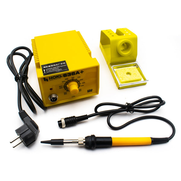 Hoki ESD Safe Heavy Duty Soldering Station with 60W Soldering Iron and Stand - MirageGrove