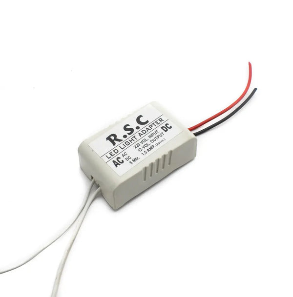 12V 1.5A LED Strip Driver Miragegrove