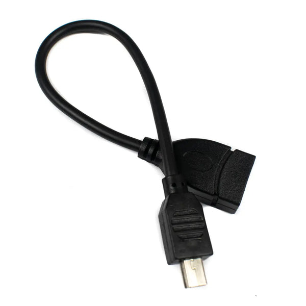 USB Type-A Female to USB Mini-B Male Adapter Cable Miragegrove