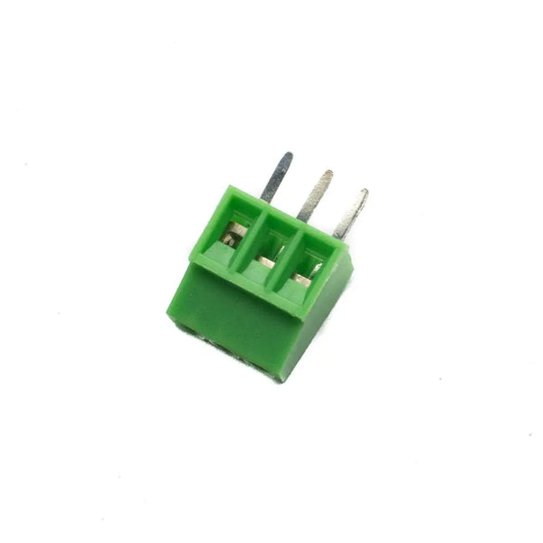 3 Pin Screw Type PCB Terminal Block - 2.54mm Pitch Miragegrove