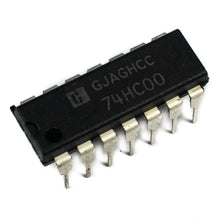 74HC00 Quad 2 Input NAND Gate IC (7400 IC) DIP-14 Package Miragegrove