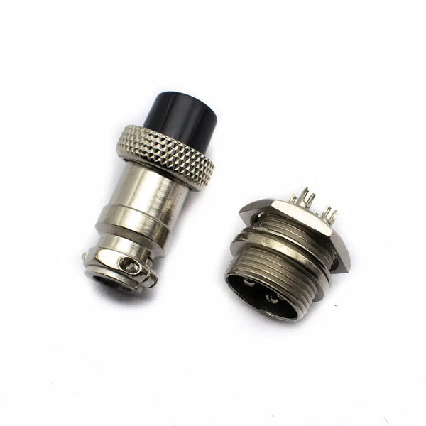 4 Pin GX-16 Aviation Connector Plug Male to Female Pair Miragegrove