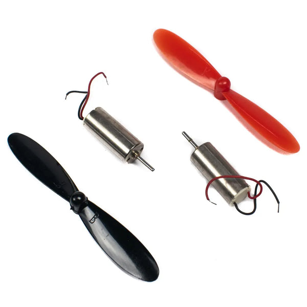 Mini Coreless Motor with Propeller Blades for RC Aeroplane Helicopter Miragegrove