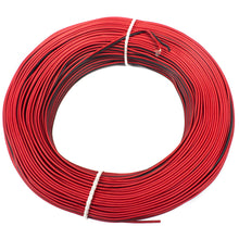 24 AWG Multi Strand 2 Wire Ribbon Cable 90 Meter (Red & Black) 14/0.143mm - MirageGrove