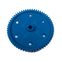 Set of 4 Plastic Spur Gear (Blue)