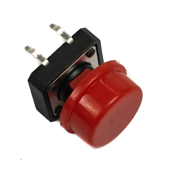 12mm Tactile Push Button 40xx with Red Cap Miragegrove