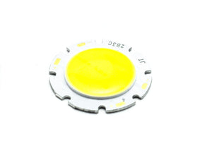 3W 9V-12V Cool White COB LED Round