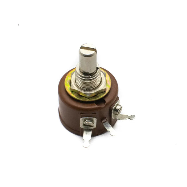 Pankaj 10k ohm Single Turn Wire Wound Potentiometer 10K ohm RW-1 with 19mm Shaft Miragegrove