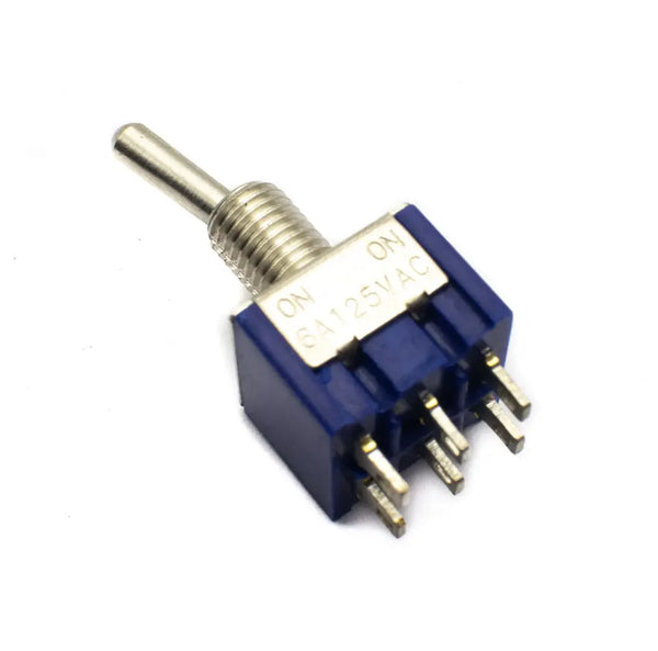 3A 250V AC DPDT Toggle Switch ON-ON 6 Pins Miragegrove