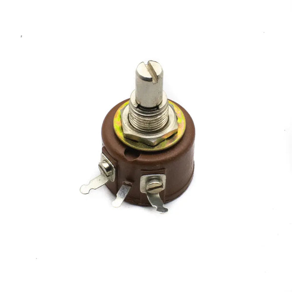 Pankaj 10k ohm Single Turn Wire Wound Potentiometer 10K ohm RW-1 with 19mm Shaft Miragegrove