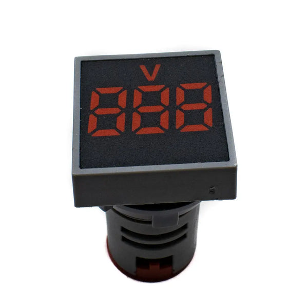 Sweideer AD136-22VMS Square Voltmeter Signal Lamp (Red) Miragegrove