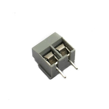 2 Pin Screw Type PCB Terminal Block - 5mm Pitch YX126 (Grey) Miragegrove