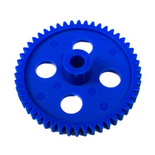 Set of 4 Plastic Spur Gear (Blue)