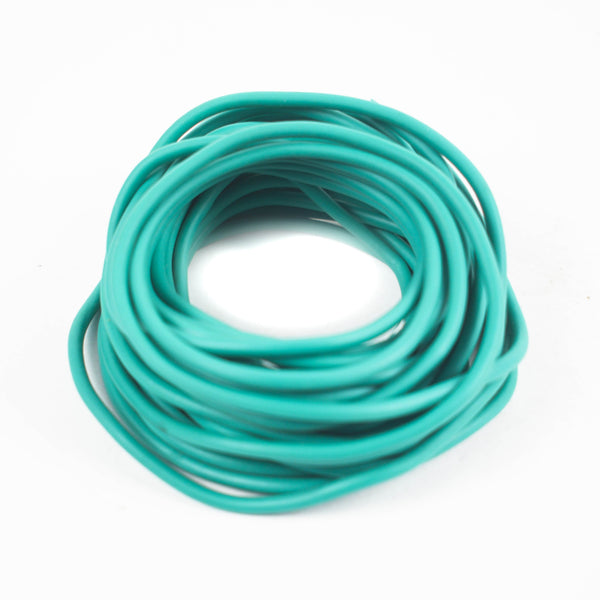 23 AWG Shielded Multi Strand Wire - 7/0.193mm (Cyan) 5 Meters - MirageGrove