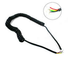 4 Core Spiral Cable 14/0.132mm (2meter) Black - MirageGrove