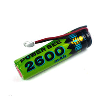 Power Bee 18650 3.7V 2600mAh Lithium-Ion Battery with Connector