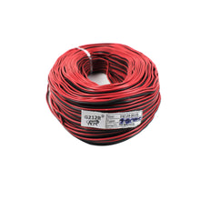 28 AWG Multi Strand 2 Wire Ribbon Cable 90 Meter (Red & Black) 14/0.09mm - MirageGrove