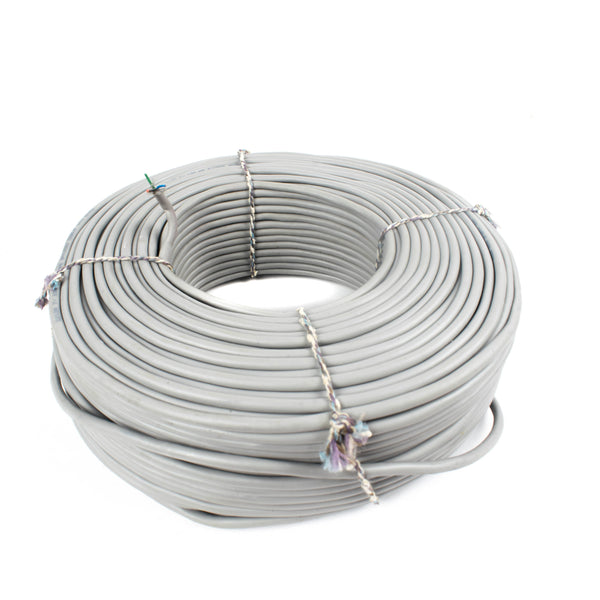 26 AWG Multi Strand 4 Core PVC Shielded Cable 7/0.132mm (90 Meter)