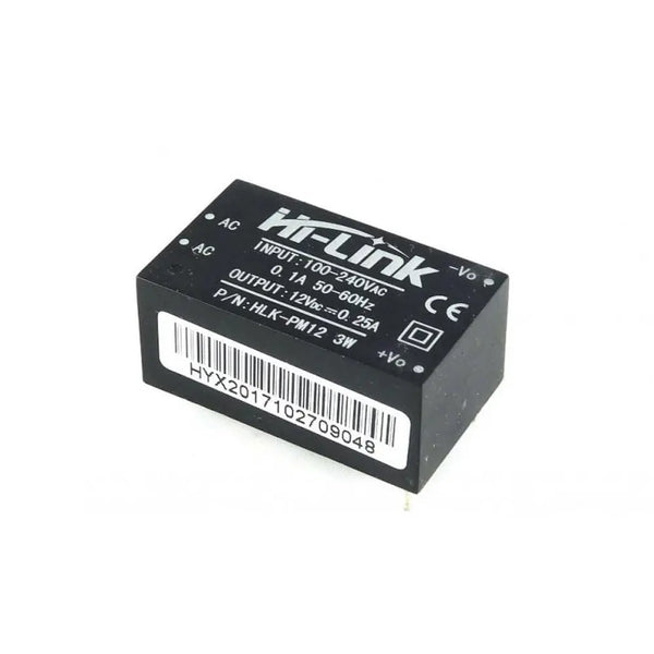 Hi-Link PM12 12V 3W AC-DC Power Converter (AC to DC Switch Power Supply Module) Miragegrove